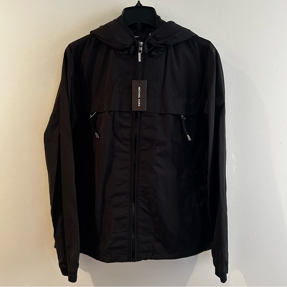 Michael Kors Other - Michael Kors CH3205H67F Branded Black Hooded Jacket | Size M | new with tags